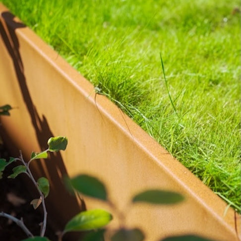 Maatwerk: Keerwand van cortenstaal