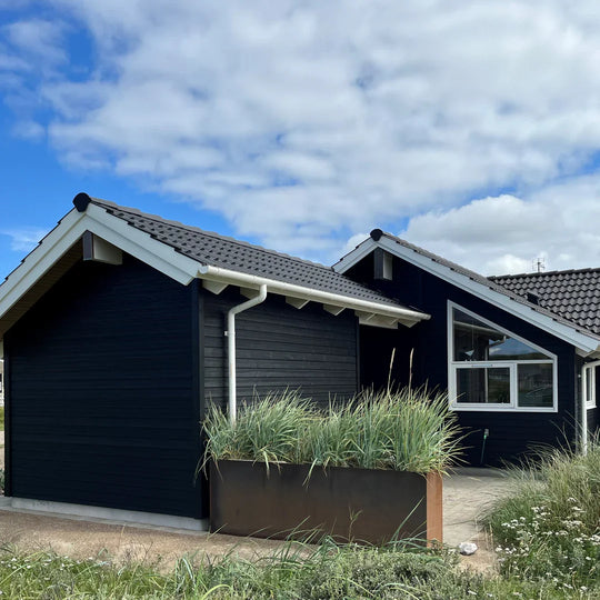 Maatwerk: Plantenbakken zonder bodem van 6 mm cortenstaal - exclusief model