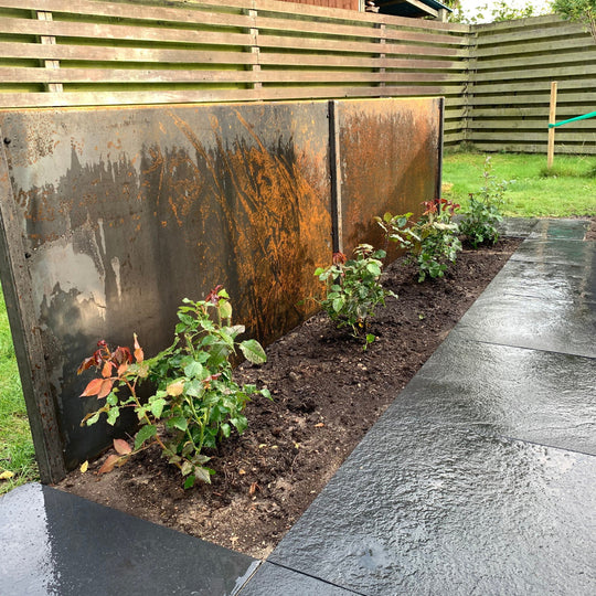 Panelen, 80 cm hoog x 300 cm breed