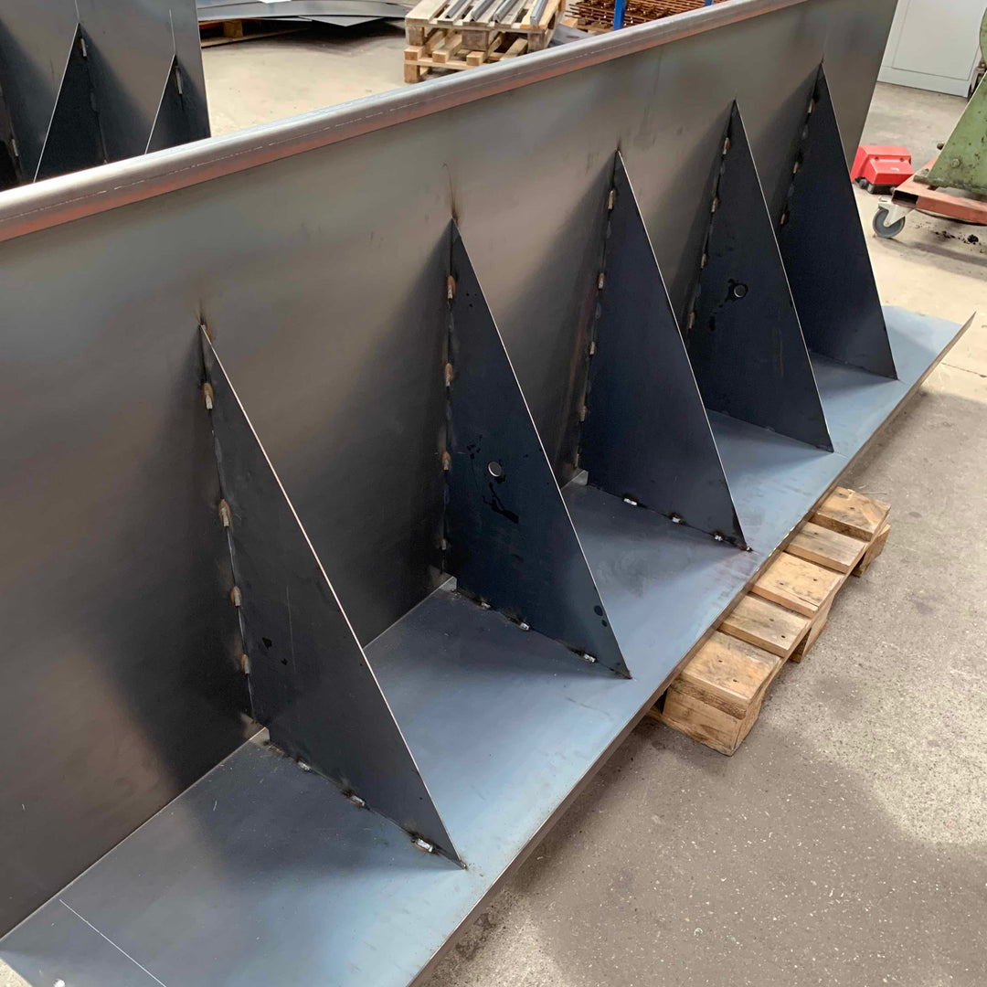 Maatwerk: Keerwand van cortenstaal