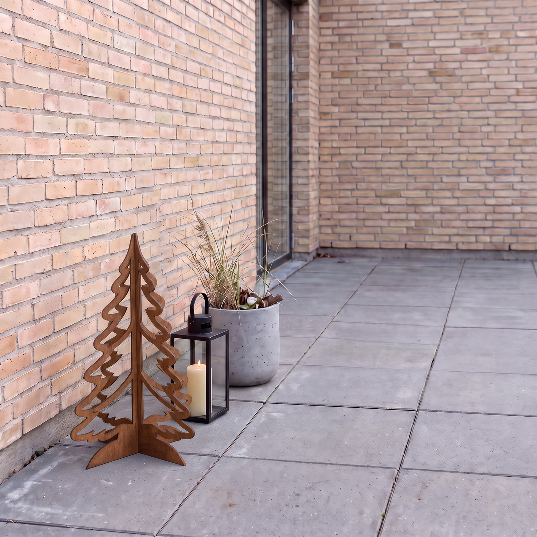 Kerstboom van cortenstaal