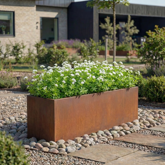 Maatwerk: Plantenbak met bodem