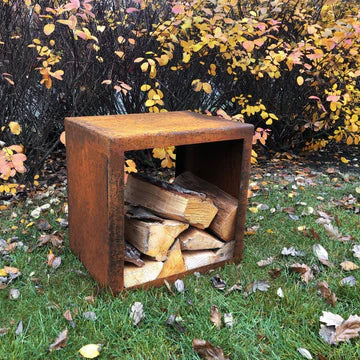 Brandhoutopslag vierkant model