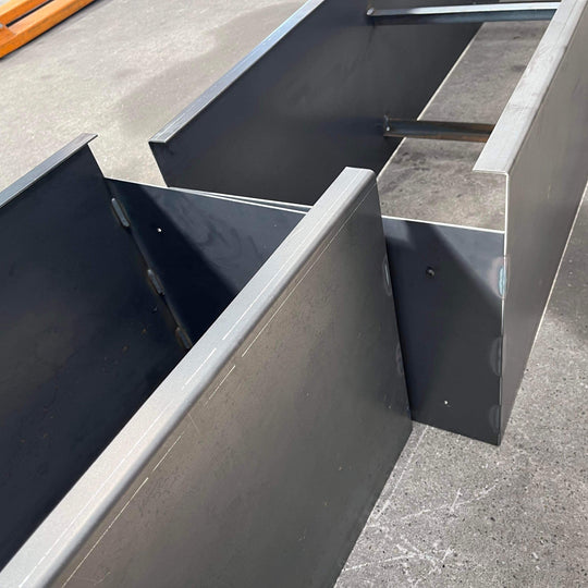 Maatwerk: Plantenbak, lang model +200 (zonder bodem)